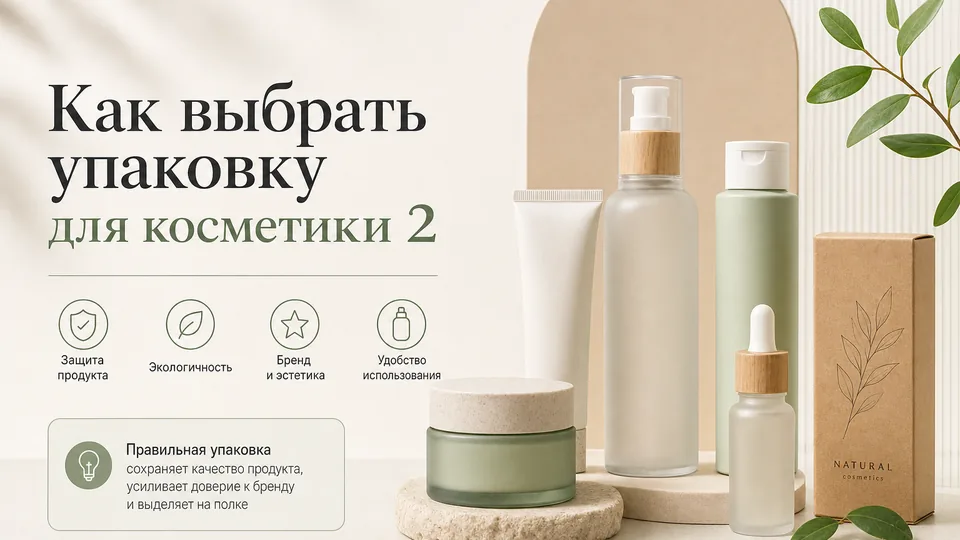 Как выбрать упаковку для косметики: чек-лист для бьюти-бренда
