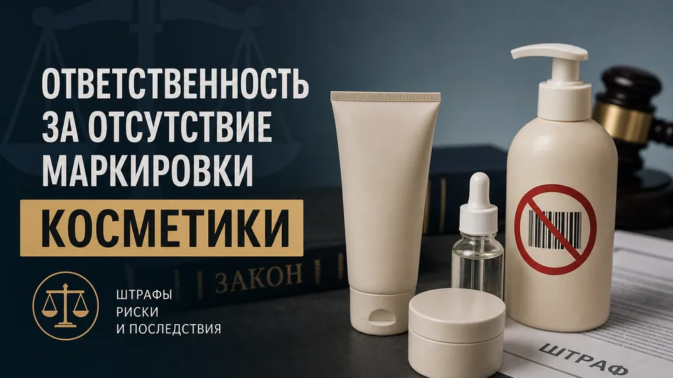 Ответственность за отсутствие маркировки косметики: что нужно знать производителю и поставщику упаковки