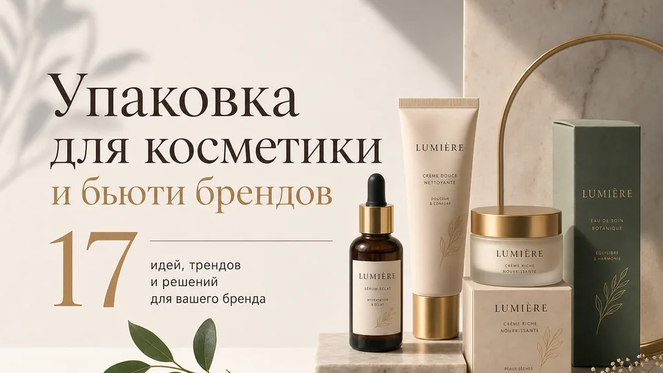 Упаковка для косметики и бьюти-брендов: требования ТР ТС 005/2011 и производство под заказ