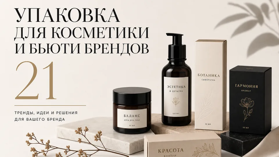 Упаковка для косметики и бьюти-брендов: сравнение туб и флаконов, материалов, тиражей и логистики оптовых заказов